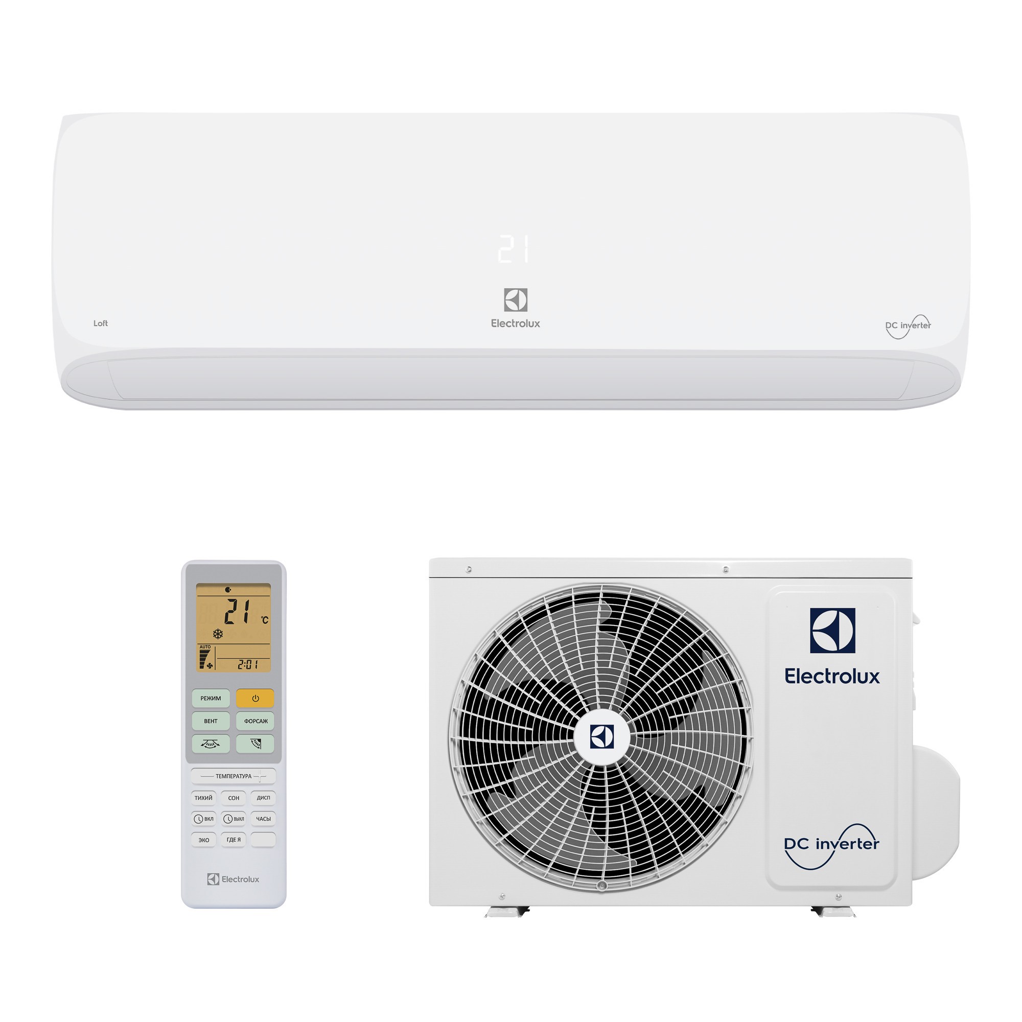 Сплит-система Electrolux Loft inverter EACS/I-09HAL/N8